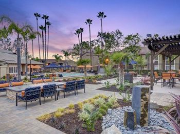 Beautifully created park like settings